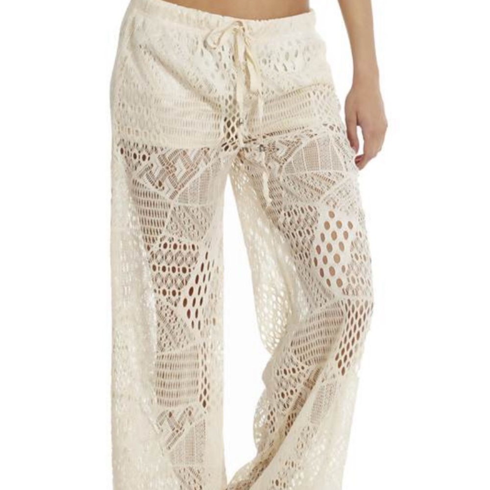 Boho Crochet Beach Pants | Kiera